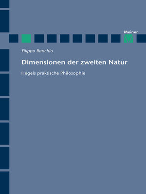 cover image of Dimensionen der zweiten Natur